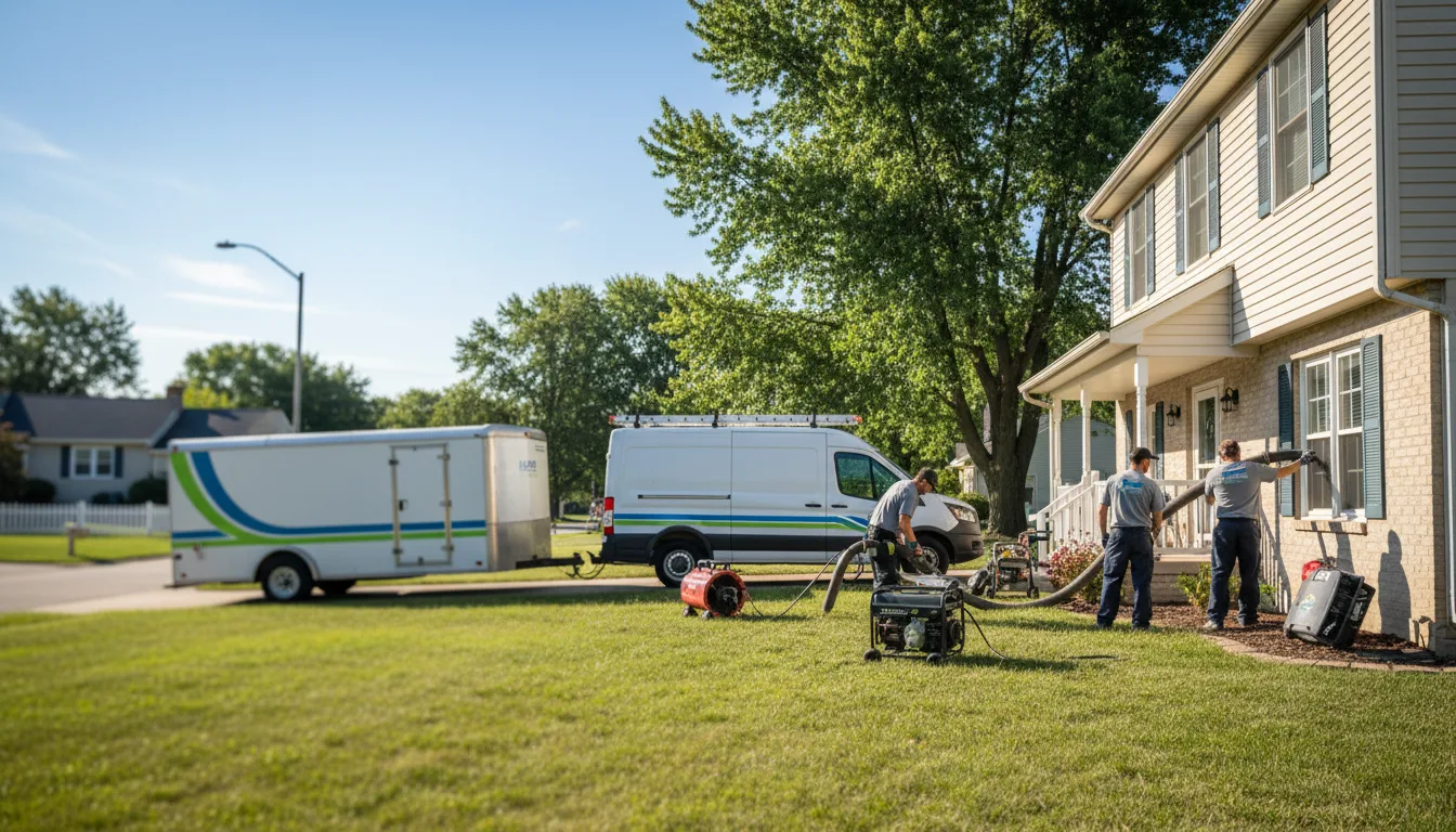 Flooded Basement Restoration And Cleanup With Repair in Callaway, NE near me